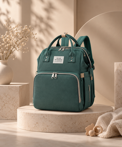 Sac à langer 3-en-1 avec lit intégré