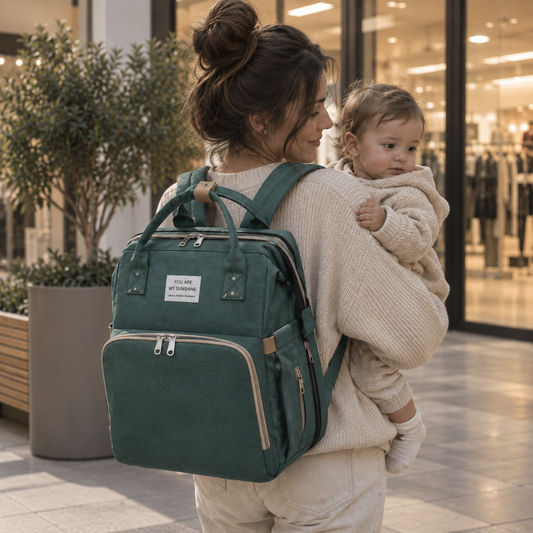 Sac à langer 3-en-1 avec lit intégré