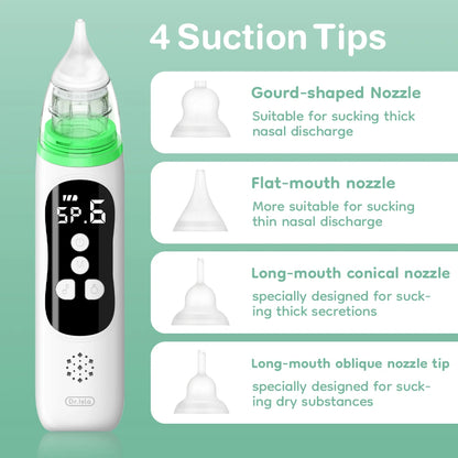 Mouche-bébé électrique BabySteria - Nettoyage nasal en douceur