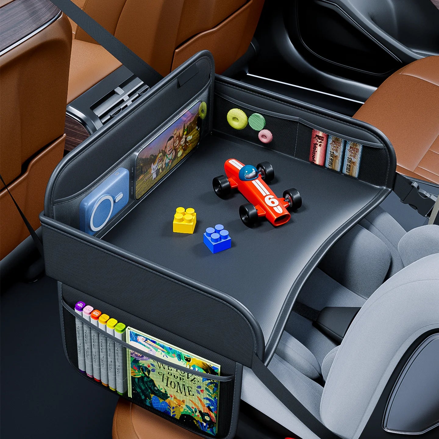 Plateau de voyage pour siège auto / Table d'activités pour enfant