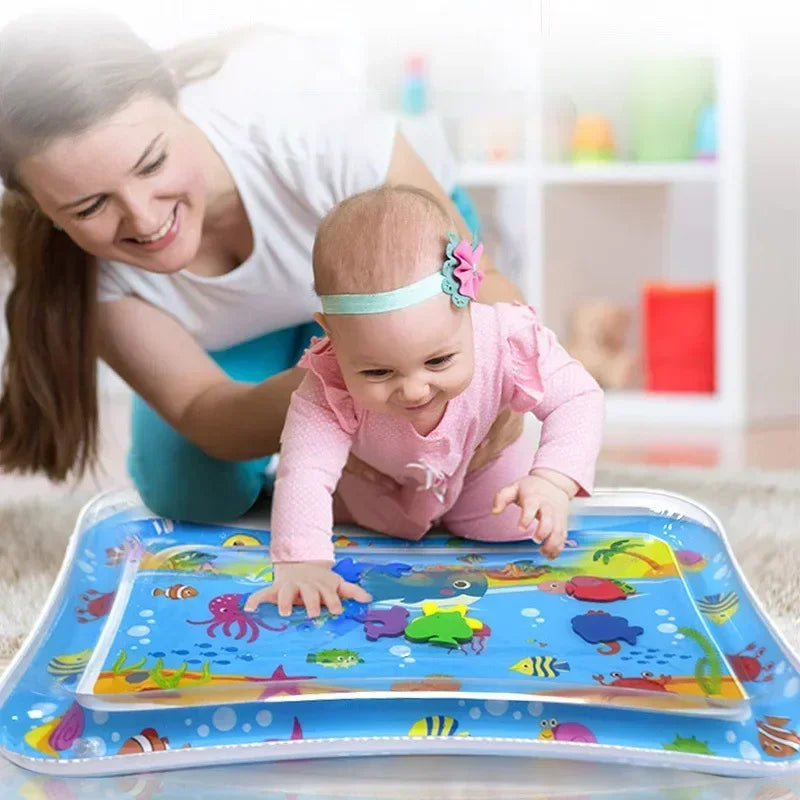 Tapis d'éveil aquatique sensoriel pour bébé - Babysteria