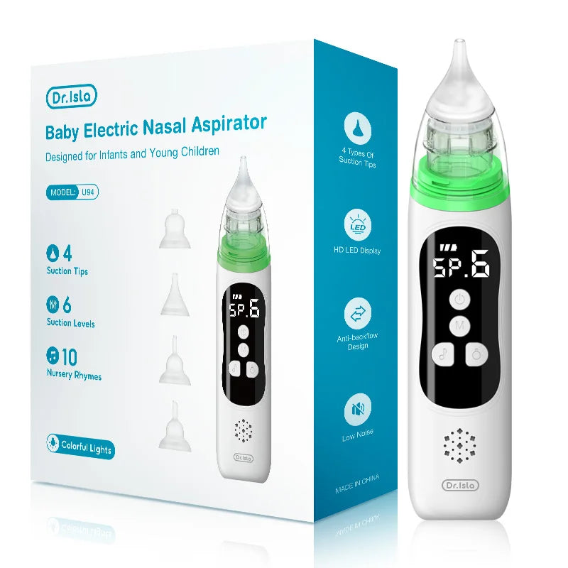 Mouche-bébé électrique BabySteria - Nettoyage nasal en douceur