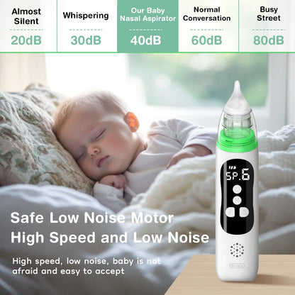 Mouche-bébé électrique BabySteria - Nettoyage nasal en douceur