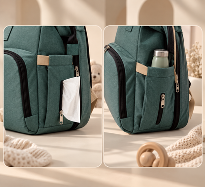 Sac à langer 3-en-1 avec lit intégré