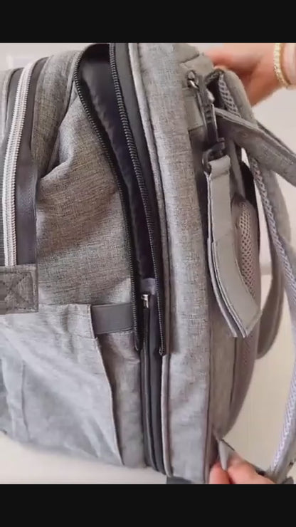 Sac à langer 3-en-1 avec lit intégré
